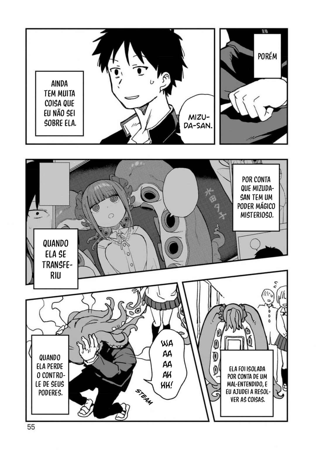 Mizudako-chan kara wa Nigerarenai! Chapter 1 - Page 9