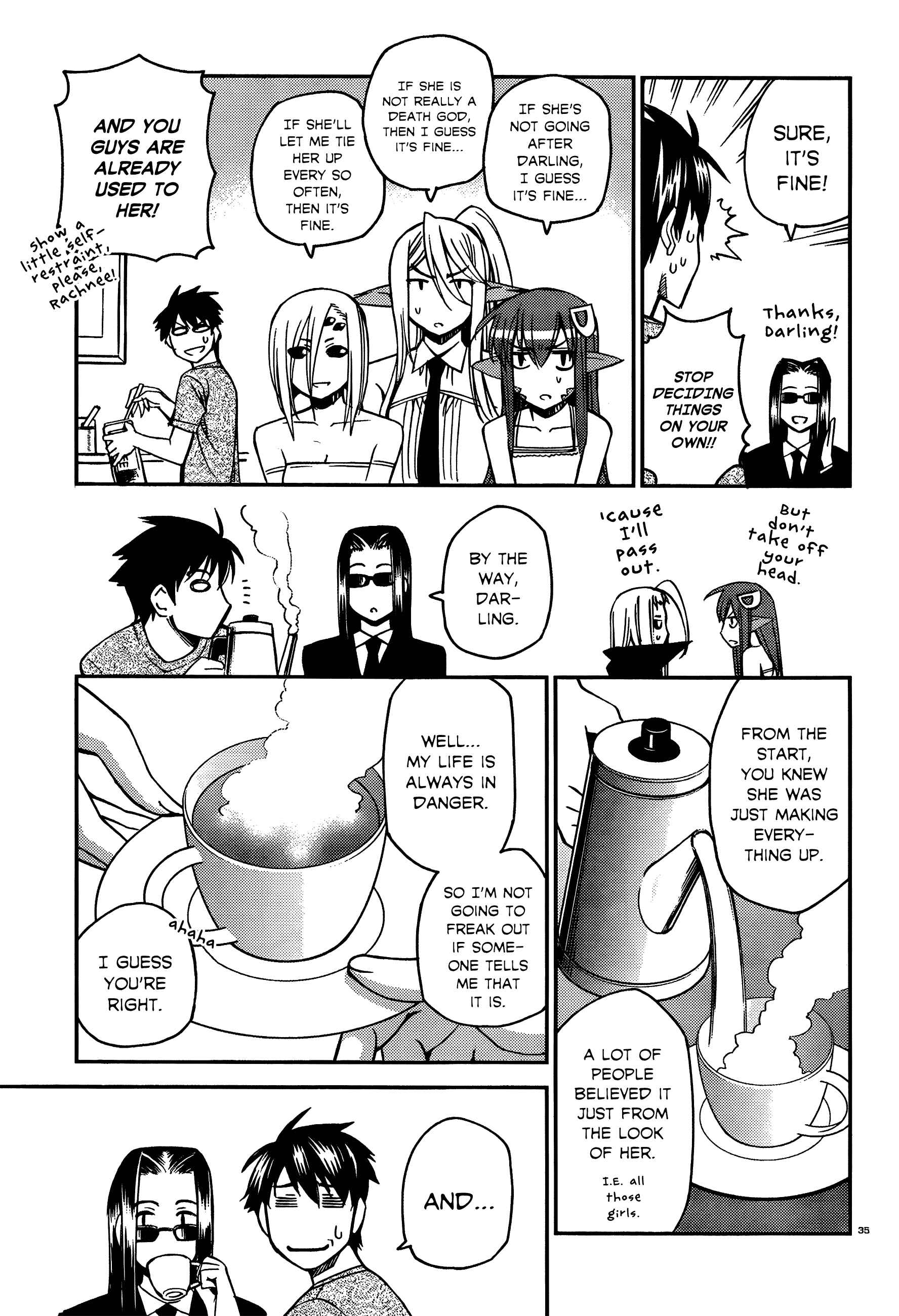 Monster Musume no Iru Nichijou Chapter 24 - Page 35