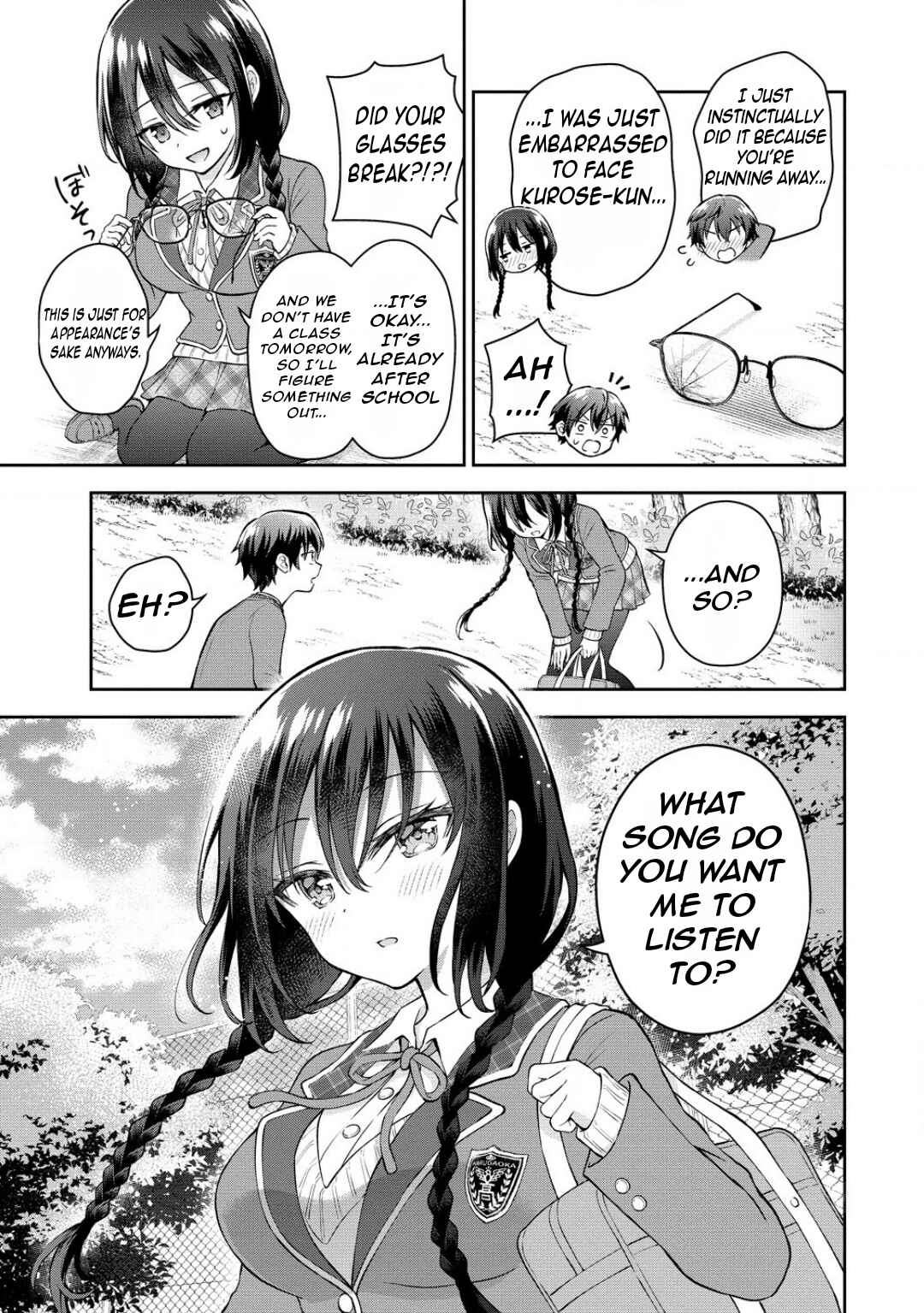 Tonari no Seki no Inkya Joshi ga Oshi Utaite Datta ~Ore no Kyoku o Uttatekure!~ Chapter 3.1 - Page 10