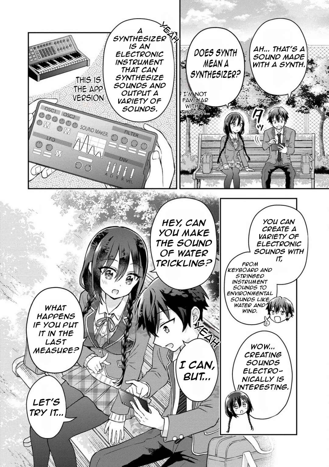 Tonari no Seki no Inkya Joshi ga Oshi Utaite Datta ~Ore no Kyoku o Uttatekure!~ Chapter 3.1 - Page 13