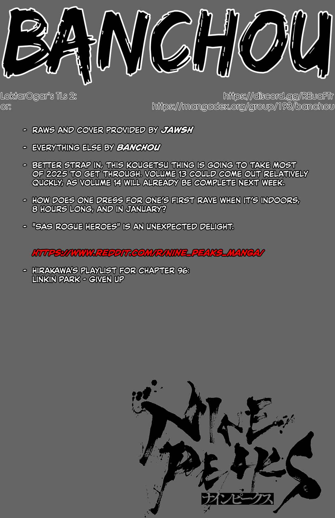 Nine Peaks Chapter 96 - Page 1