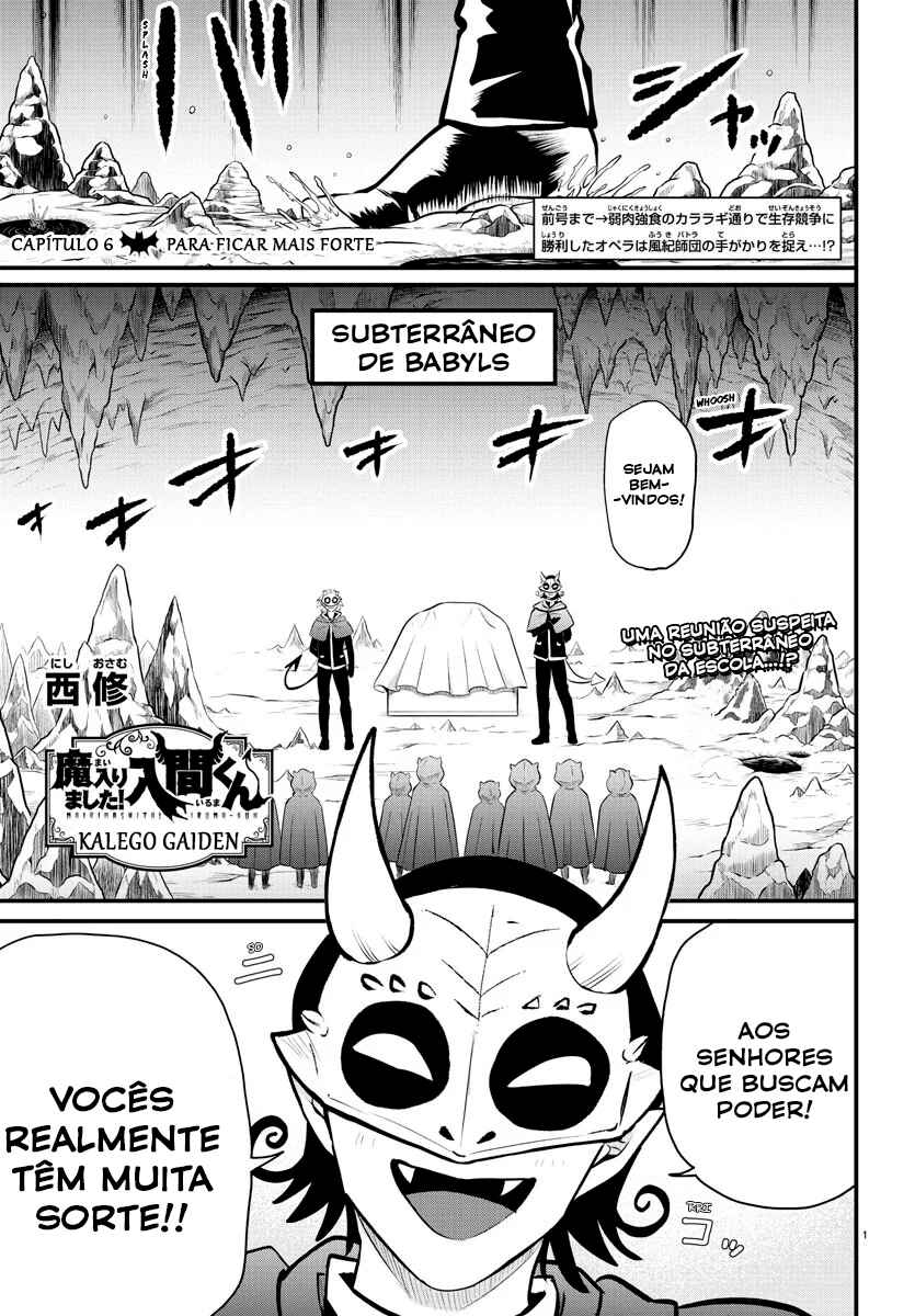 Mairimashita! Iruma-kun: Kalego Gaiden Chapter 6 - Page 1