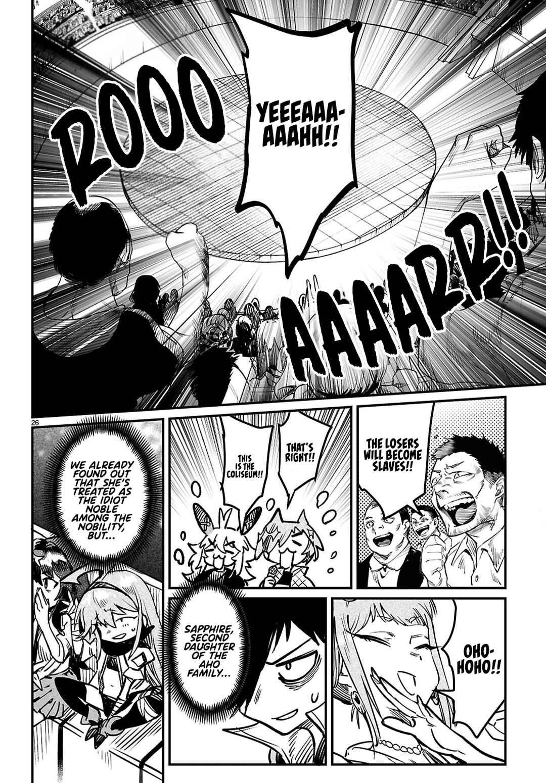 Tensei Coliseum: Saijaku Skill de Saikyou no Onna-tachi o Koryaku Shite Dorei Harem Tsukurimasu Chapter 36 - Page 26
