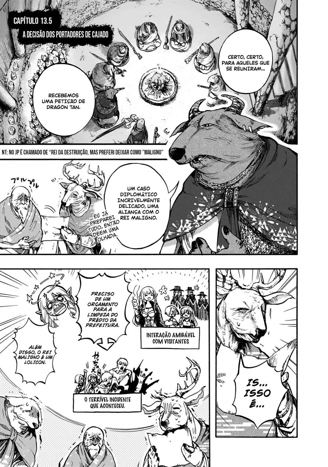 Isekai Mokushiroku Mynoghra: Hametsu no Bunmei de Hajimeru Sekai Seifuku Chapter 13.5 - Page 2