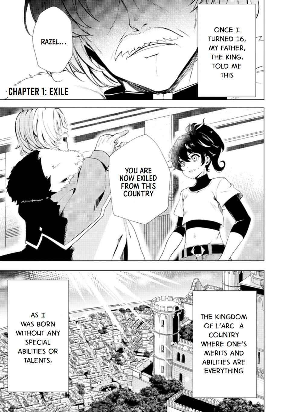 Ane ga Kensei de Imouto ga Kenja de Chapter 1 - Page 1