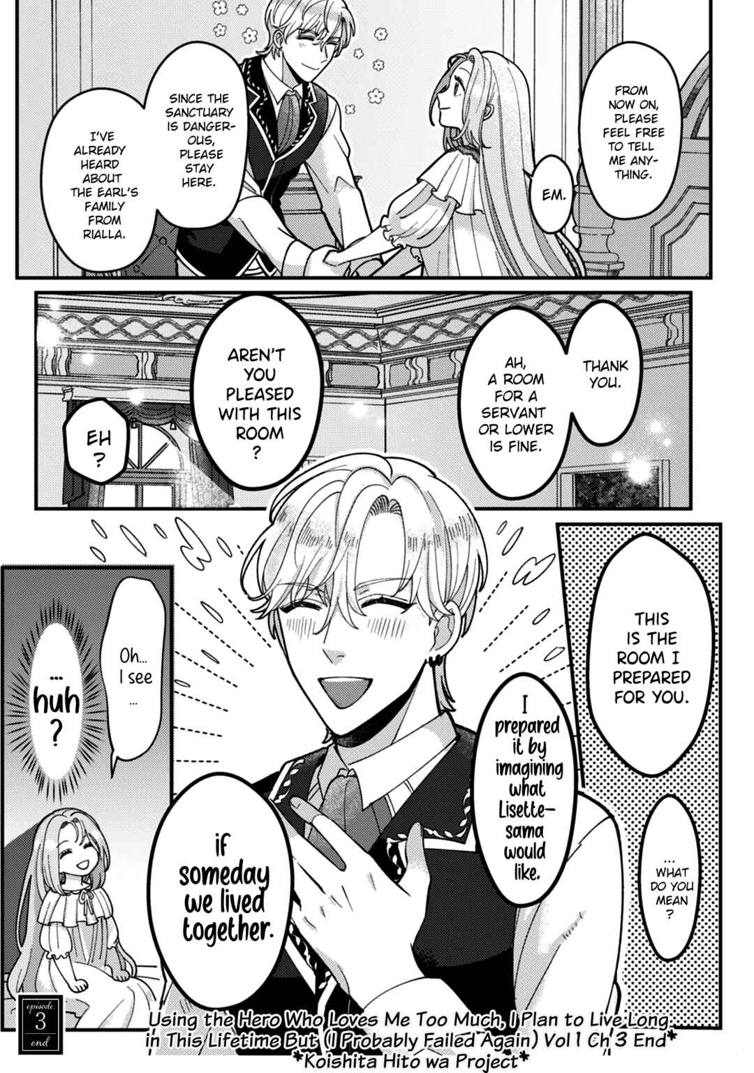 Watashi wo Suki Sugiru Yuusha-sama wo Riyou shite, Konse koso Nagaiki suru Tsumoridattanoni (Tabun, Mata Shippaishita) Chapter 3 - Page 38