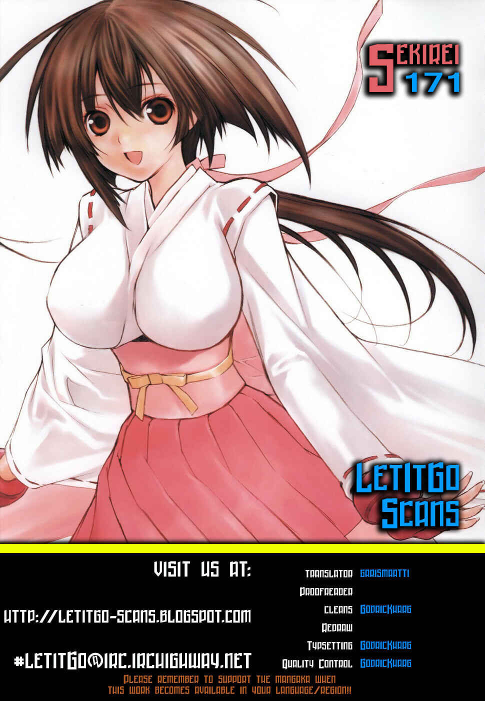 Sekirei Chapter 171 - Page 1