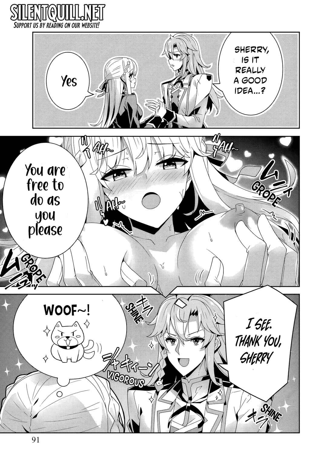 Oiroke Event no Ousa ni Teihyou no aru Watashi desuga Rival Reijou to shite no Shimei o Hatashimasu Chapter 17 - Page 28