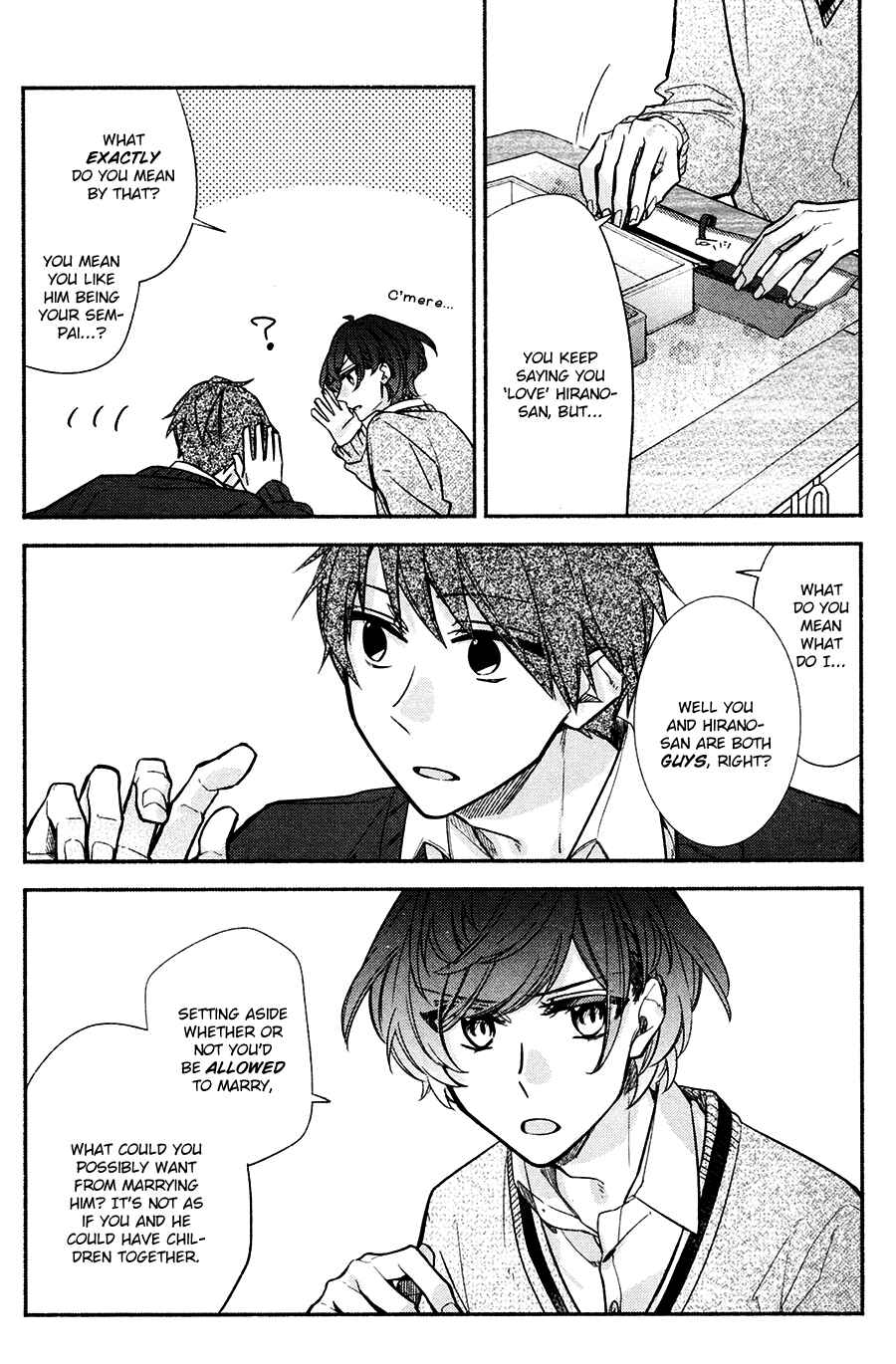 Hirano to Kagiura Chapter 3 - Page 21