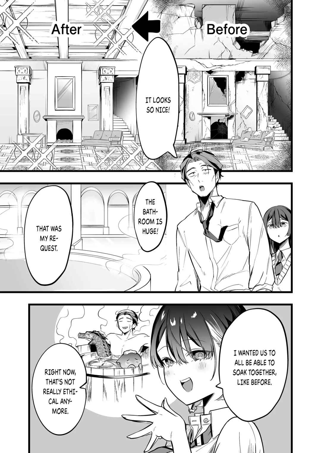 "Ano Toki Tasukete Itadaita Monster Musume desu." Isekai Ossan Kyoushi Totsuzen no Moteki ni Konwaku suru Chapter 25 - Page 4