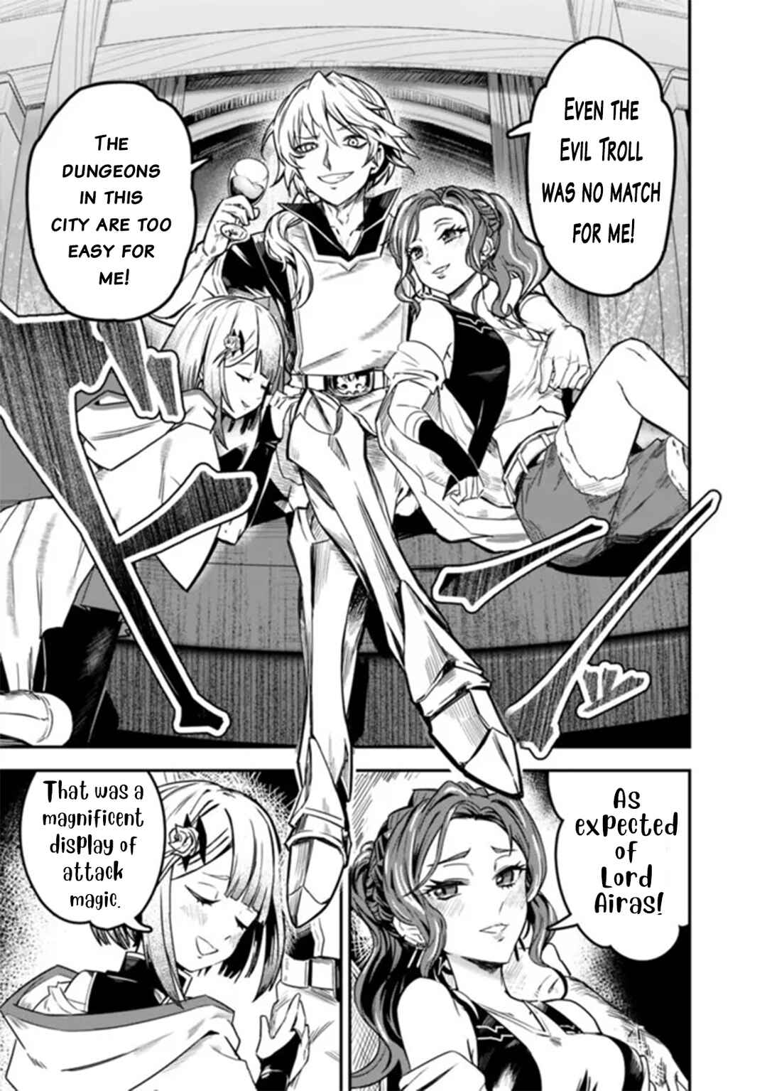 Kuroneko no Kenshi ~Black na Party wo Yametara S-kyuu Boukensha ni Scout Saremashita. Imasara "Modotte kite" to Iwaretemo "Mousoi" desu~ Chapter 1 - Page 11
