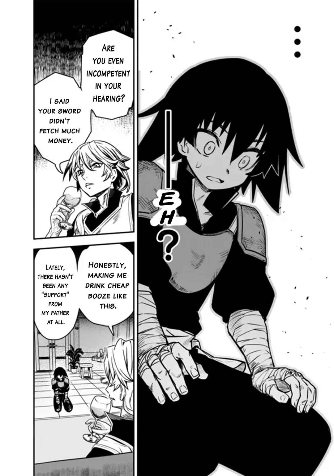 Kuroneko no Kenshi ~Black na Party wo Yametara S-kyuu Boukensha ni Scout Saremashita. Imasara "Modotte kite" to Iwaretemo "Mousoi" desu~ Chapter 1 - Page 14