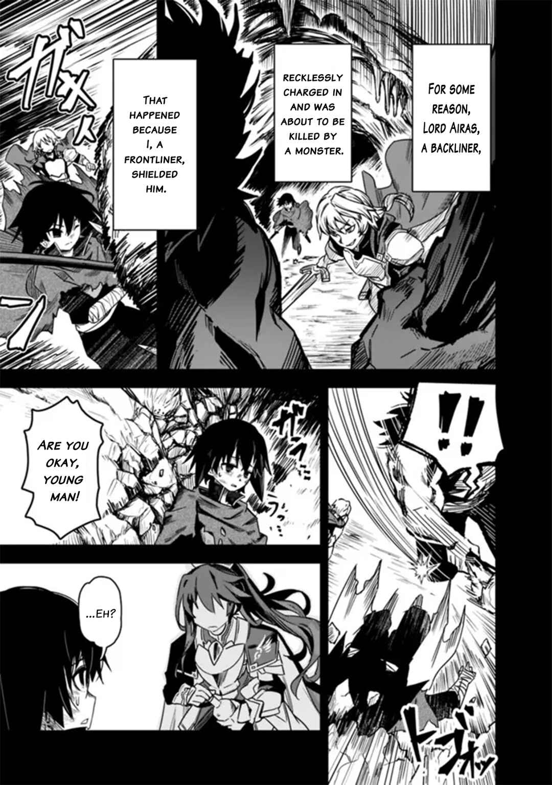 Kuroneko no Kenshi ~Black na Party wo Yametara S-kyuu Boukensha ni Scout Saremashita. Imasara "Modotte kite" to Iwaretemo "Mousoi" desu~ Chapter 1 - Page 23