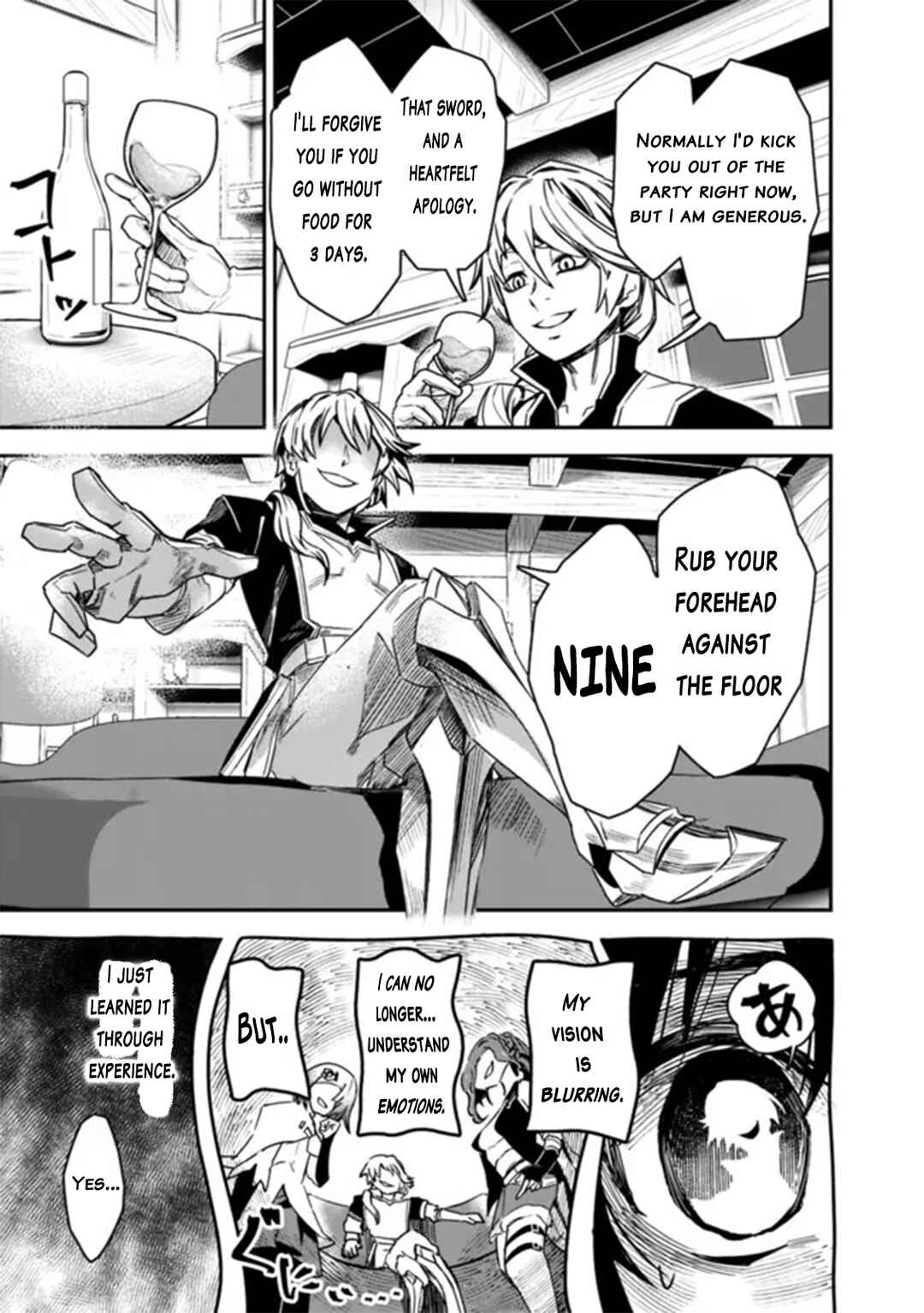 Kuroneko no Kenshi ~Black na Party wo Yametara S-kyuu Boukensha ni Scout Saremashita. Imasara "Modotte kite" to Iwaretemo "Mousoi" desu~ Chapter 1 - Page 25