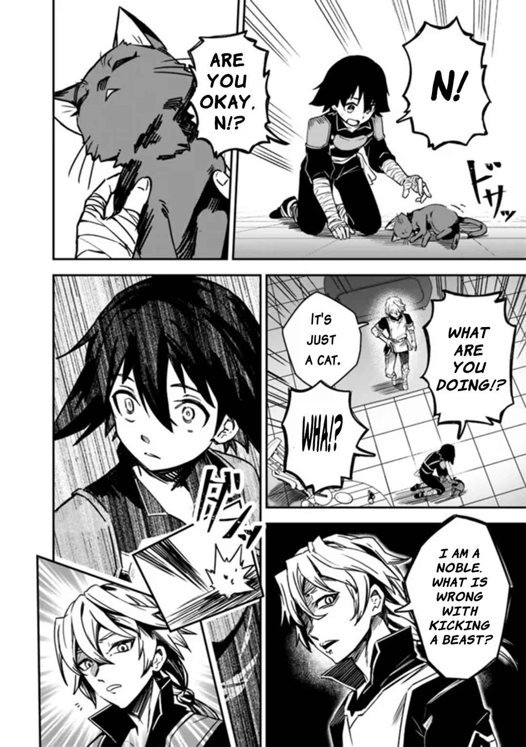 Kuroneko no Kenshi ~Black na Party wo Yametara S-kyuu Boukensha ni Scout Saremashita. Imasara "Modotte kite" to Iwaretemo "Mousoi" desu~ Chapter 1 - Page 30