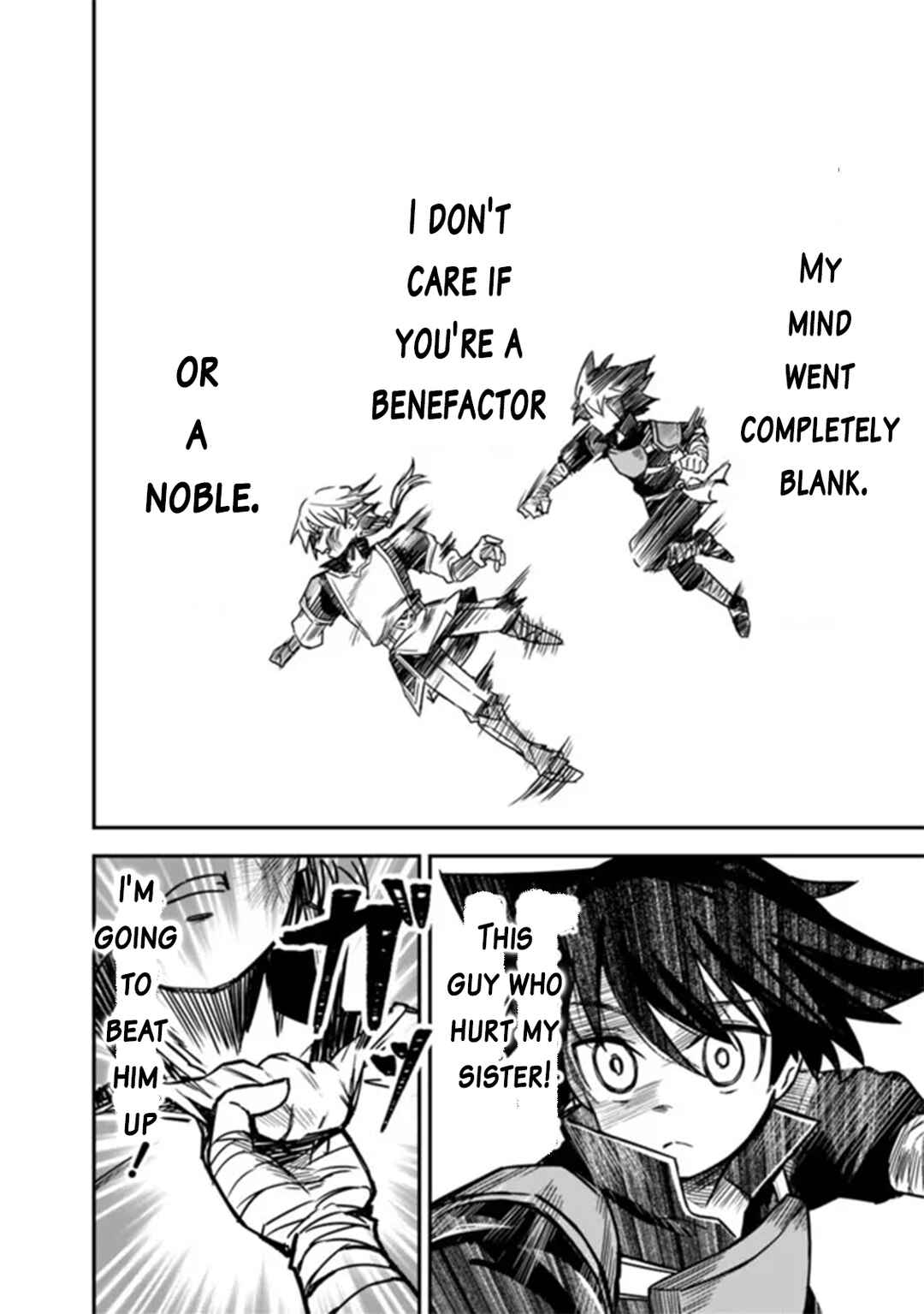 Kuroneko no Kenshi ~Black na Party wo Yametara S-kyuu Boukensha ni Scout Saremashita. Imasara "Modotte kite" to Iwaretemo "Mousoi" desu~ Chapter 1 - Page 32