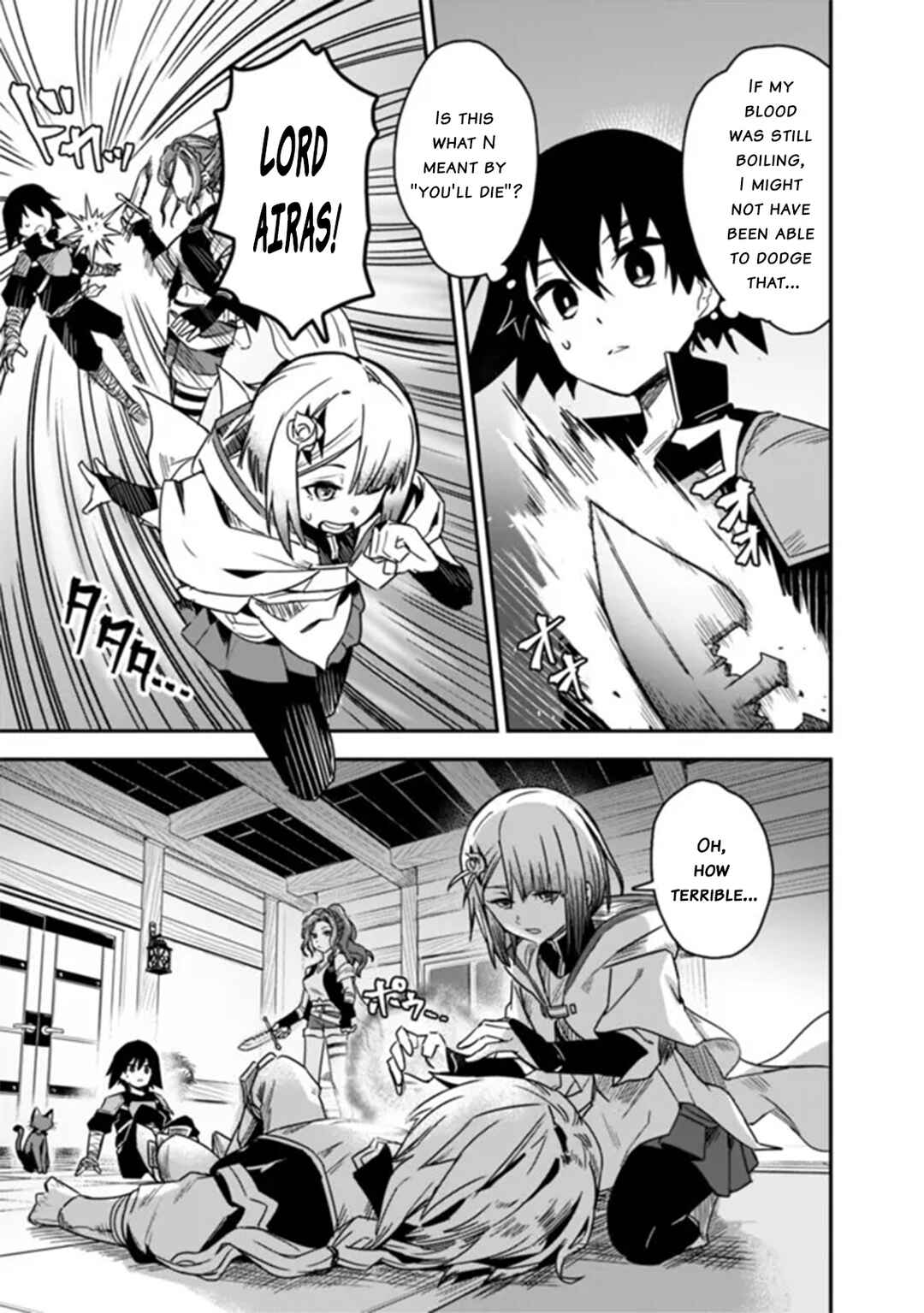 Kuroneko no Kenshi ~Black na Party wo Yametara S-kyuu Boukensha ni Scout Saremashita. Imasara "Modotte kite" to Iwaretemo "Mousoi" desu~ Chapter 1 - Page 35
