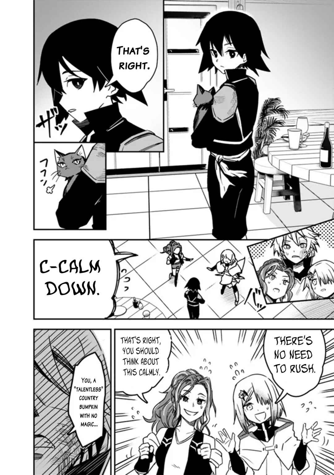 Kuroneko no Kenshi ~Black na Party wo Yametara S-kyuu Boukensha ni Scout Saremashita. Imasara "Modotte kite" to Iwaretemo "Mousoi" desu~ Chapter 1 - Page 39