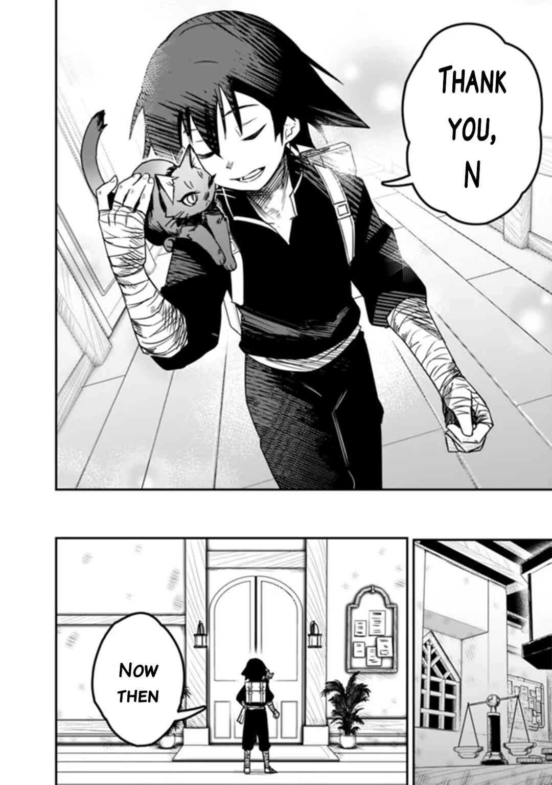 Kuroneko no Kenshi ~Black na Party wo Yametara S-kyuu Boukensha ni Scout Saremashita. Imasara "Modotte kite" to Iwaretemo "Mousoi" desu~ Chapter 1 - Page 49