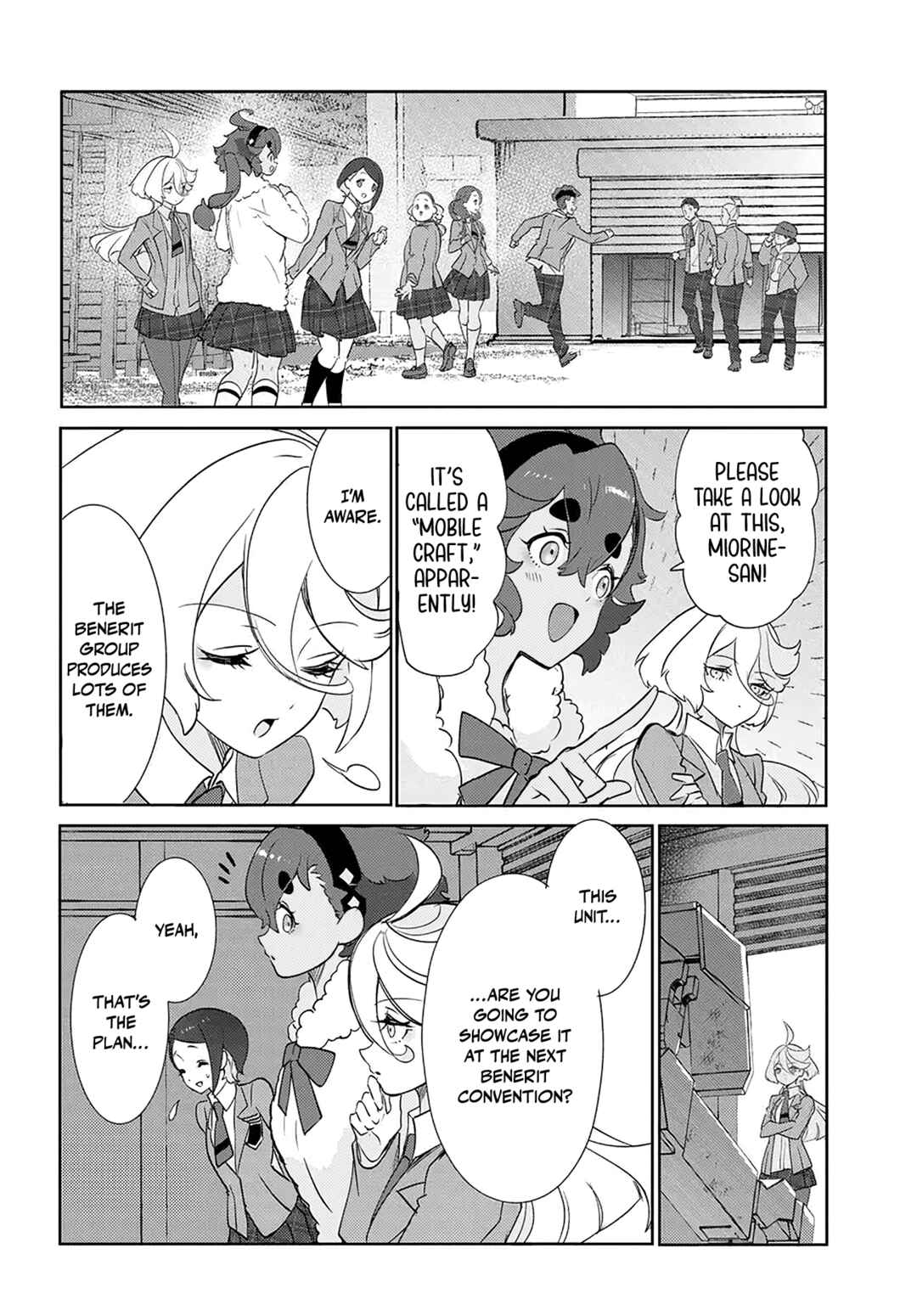 Kidou Senshi Gundam: Suisei no Majo - Seishun Frontier Chapter 3.1 - Page 30