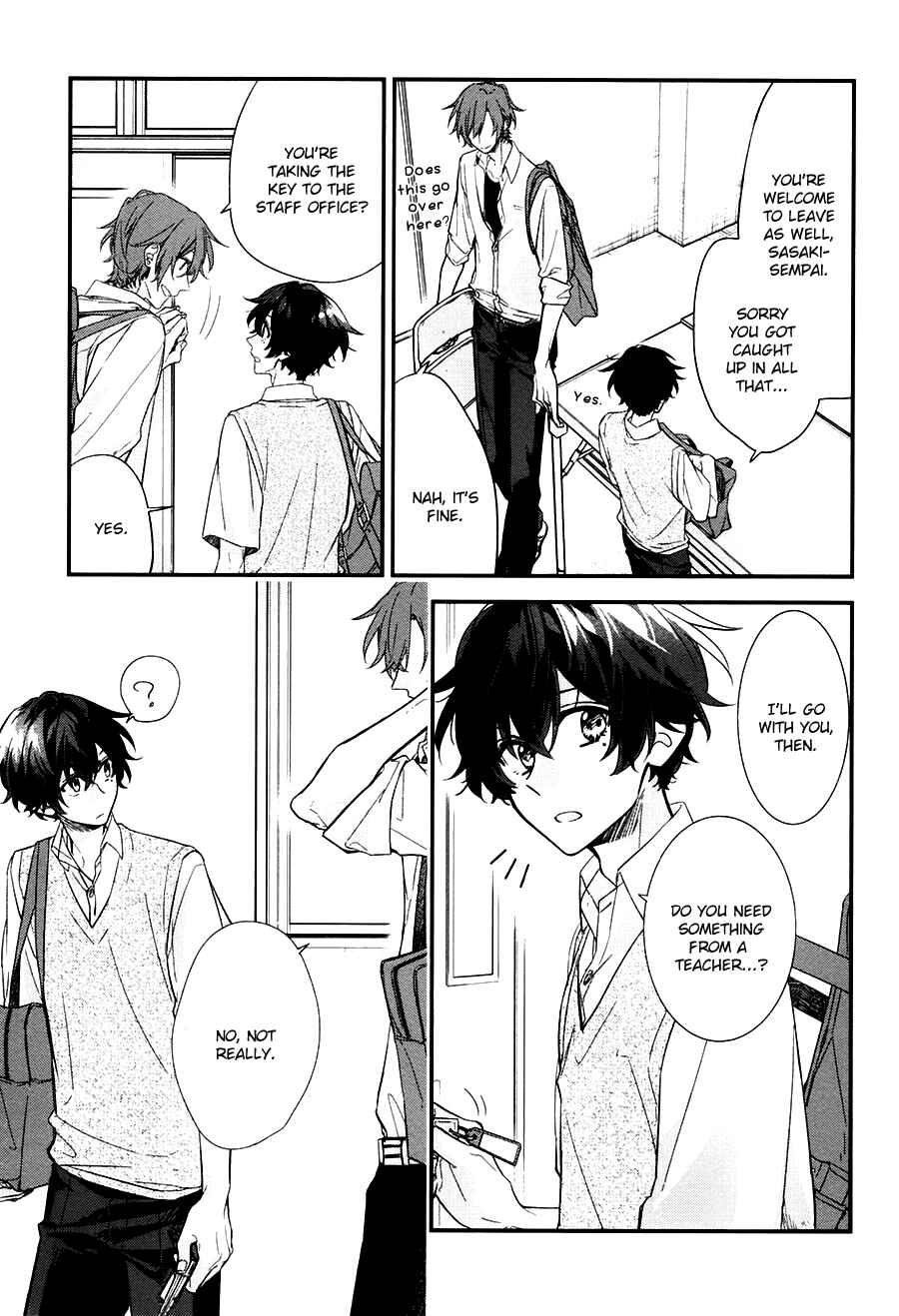 Sasaki to Miyano Chapter 19 - Page 20