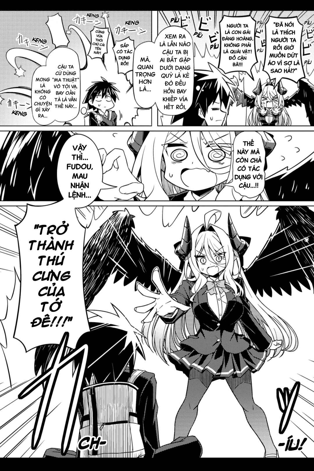 Tsukimino Karma wa Akumade Boku no Pet nanoni Chapter 1 - Page 23