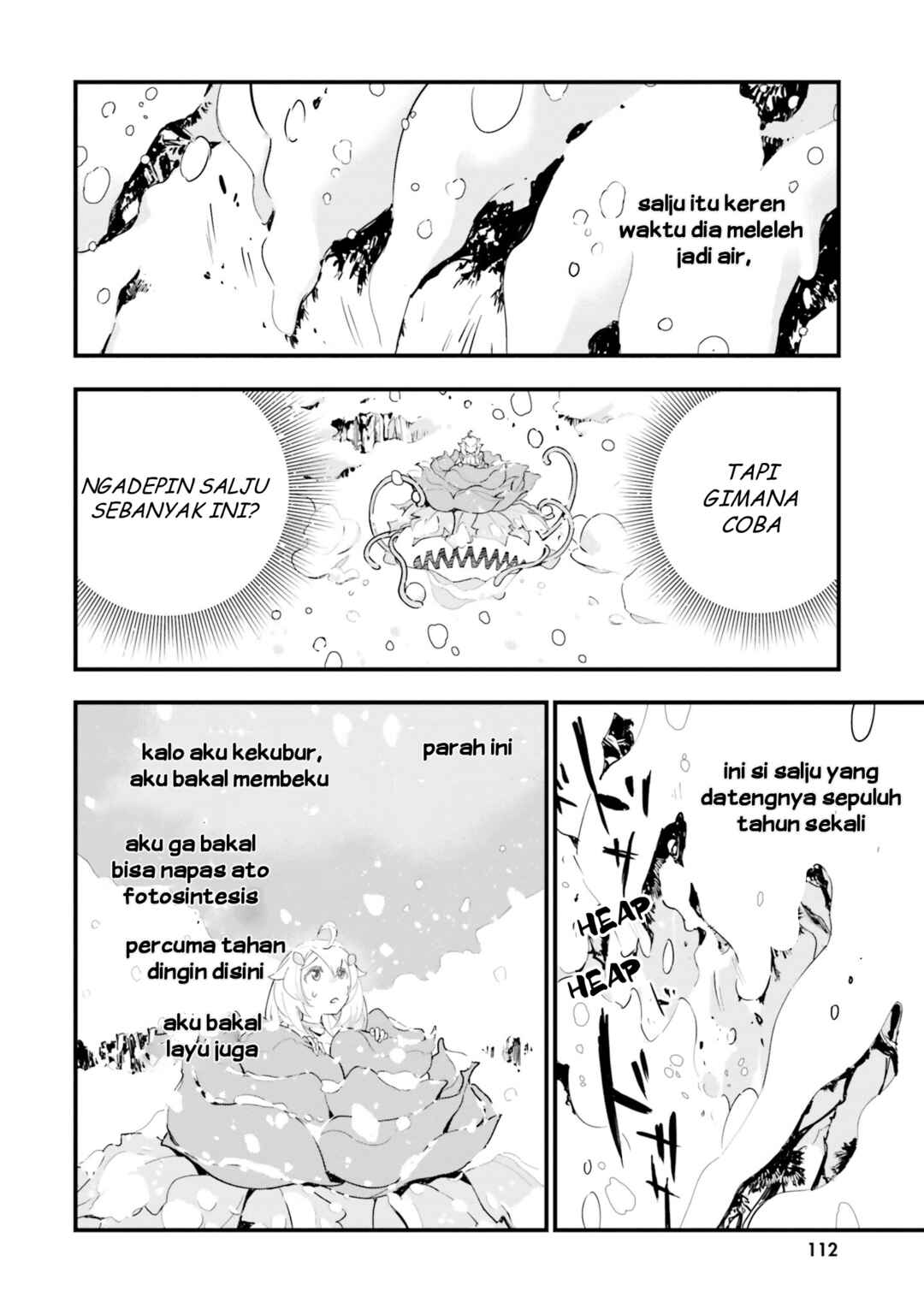 Shokubutsu Monster Musume Nikki: Seijo datta Watashi ga Uragirareta Hate ni Alraune ni Tensei Shite Shimatta node, kore kara wa Kougousei o Shinagara Shizuka ni Shokubutsu Life o Sugoshimasu Chapter 9 - Page 19