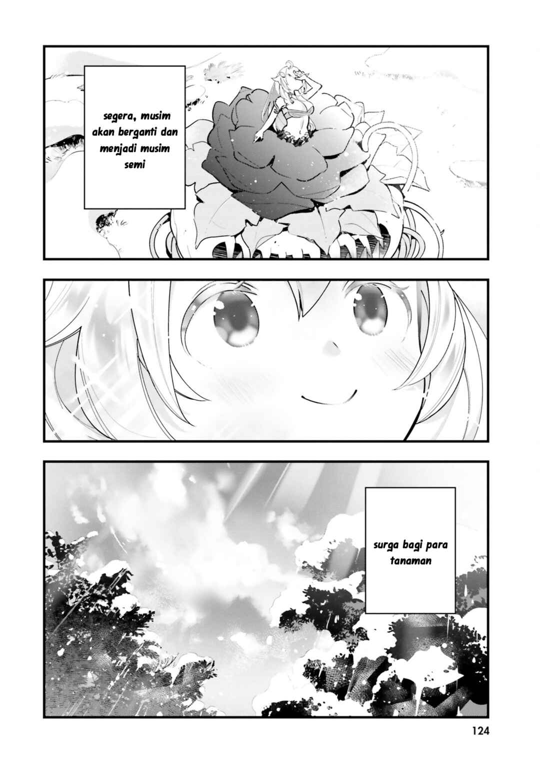 Shokubutsu Monster Musume Nikki: Seijo datta Watashi ga Uragirareta Hate ni Alraune ni Tensei Shite Shimatta node, kore kara wa Kougousei o Shinagara Shizuka ni Shokubutsu Life o Sugoshimasu Chapter 9 - Page 30