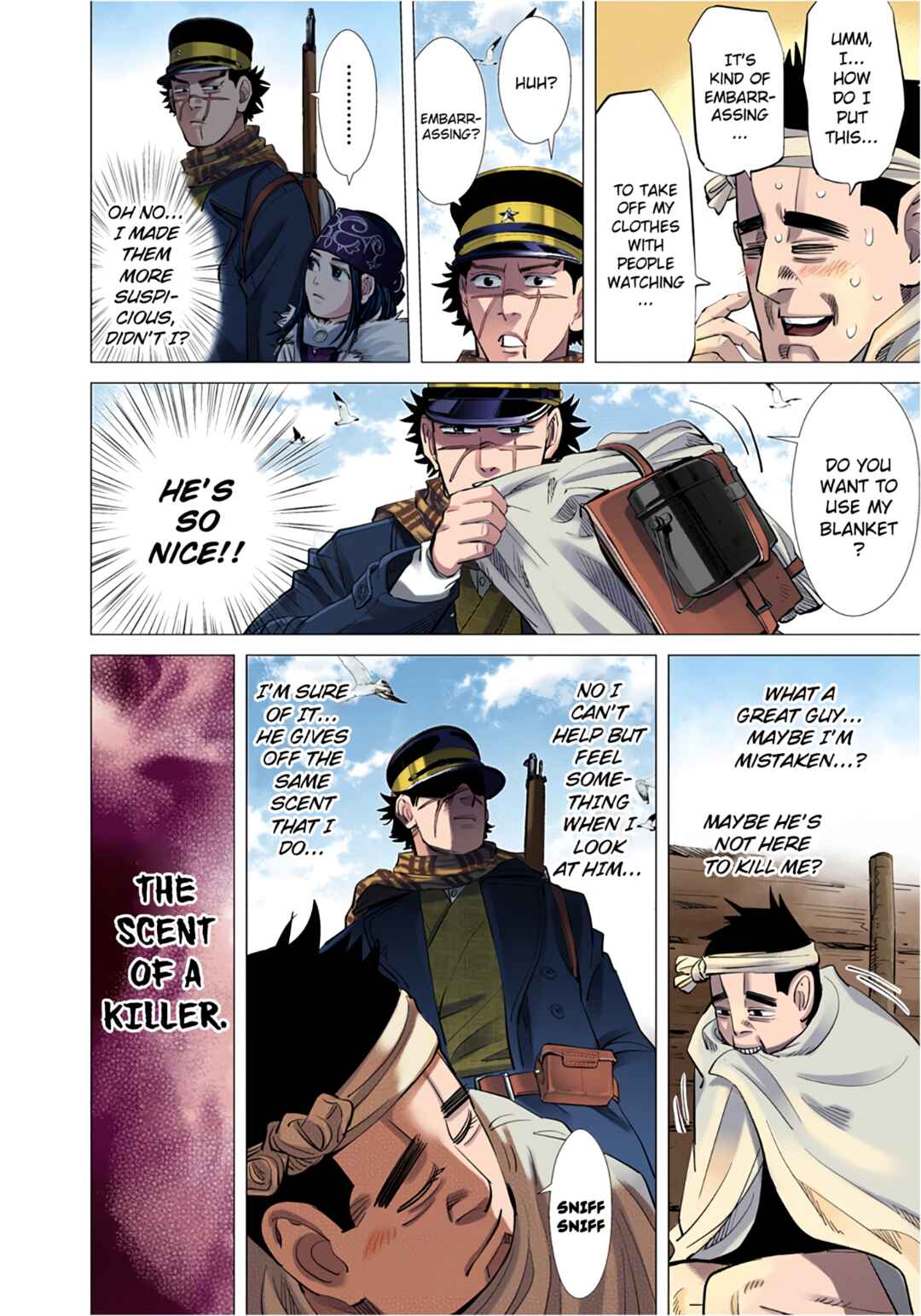 Golden Kamuy (Official Colored) Chapter 39 - Page 10