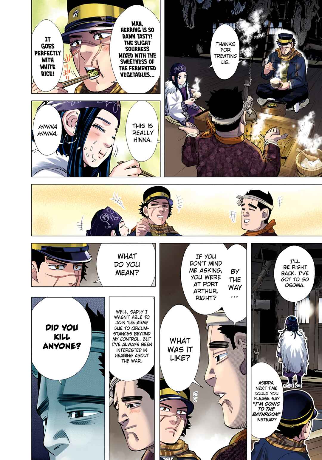 Golden Kamuy (Official Colored) Chapter 39 - Page 20