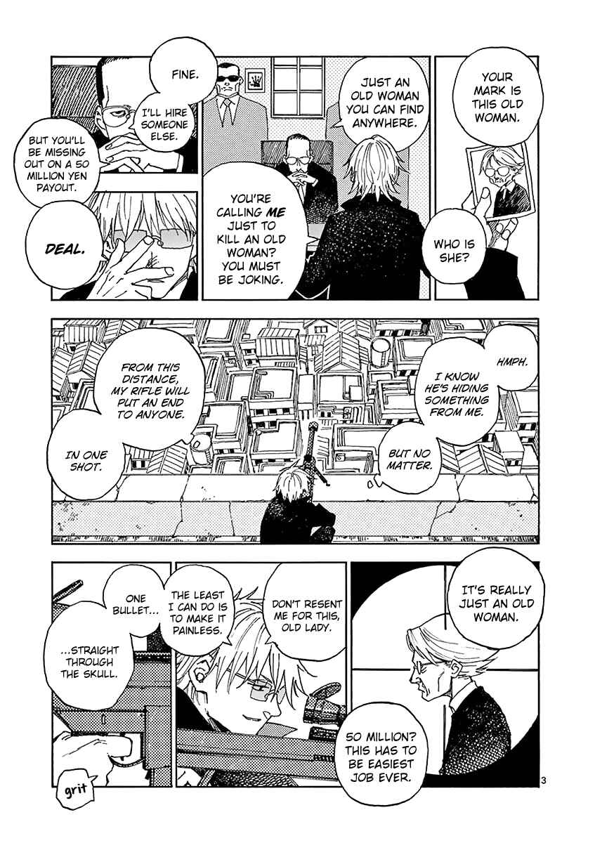 Koroshiya wa Kyou mo BBA o Korosenai. Chapter 3 - Page 4