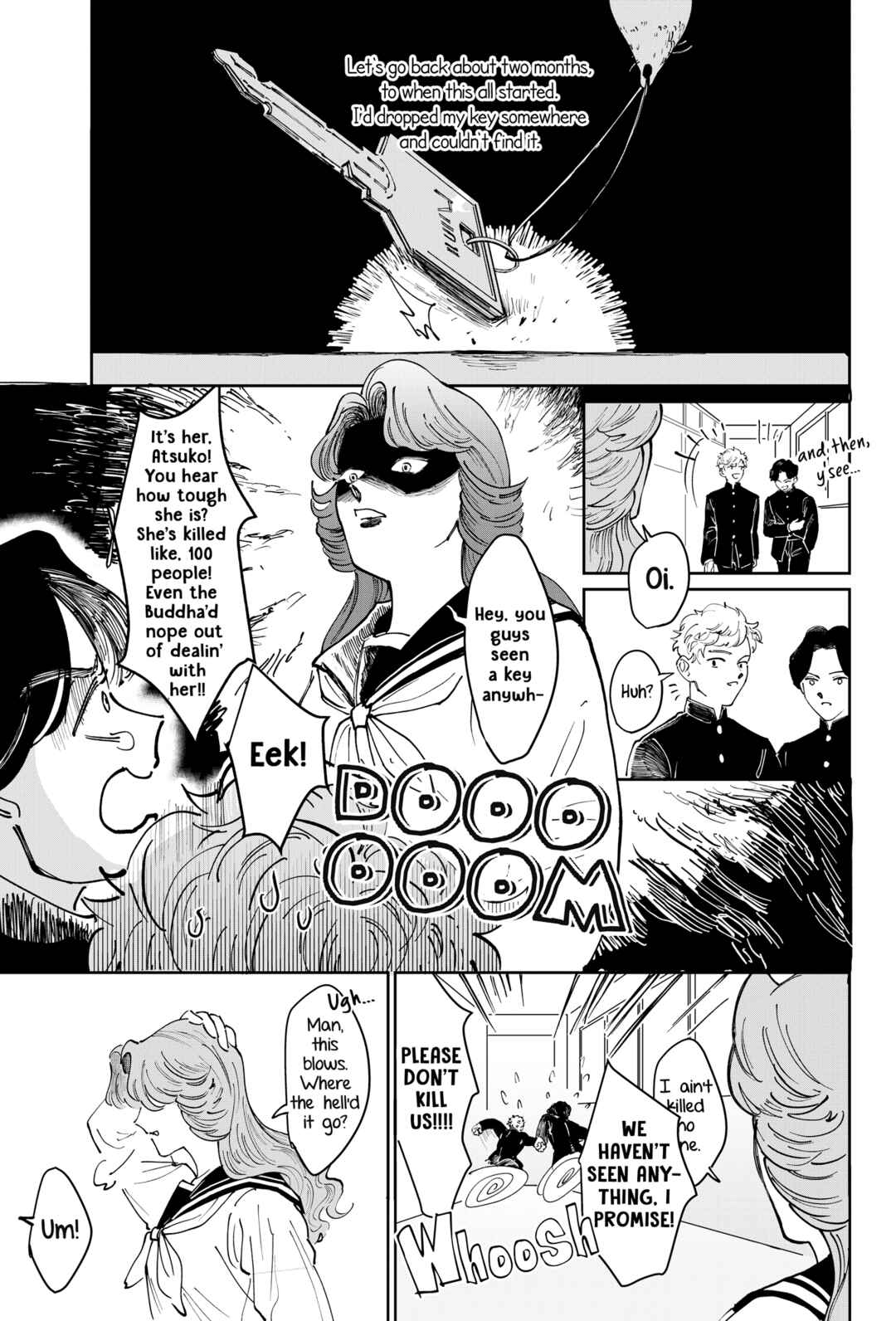 Sukeban to Tenkousei Chapter 2 - Page 1