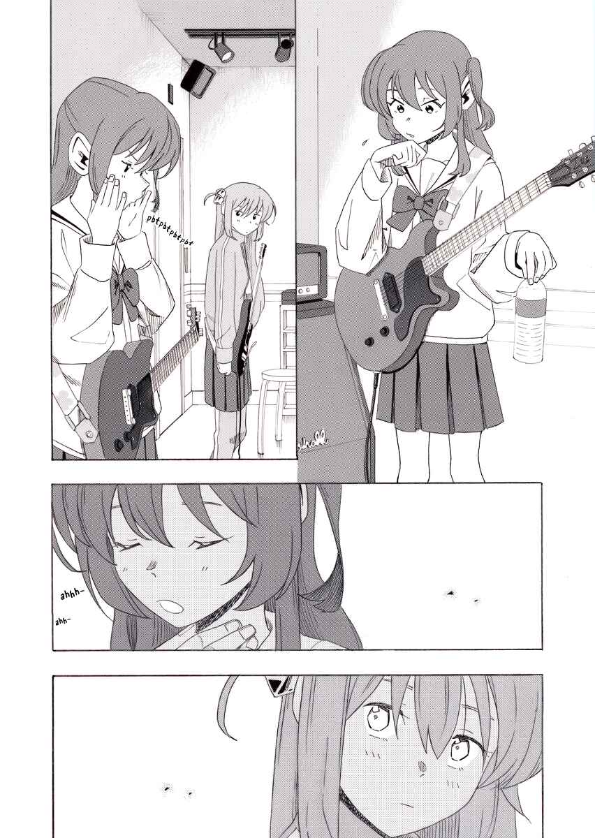Bocchi the Rock! - The Kouhai's Reactions to Being Teased Were Far Beyond Their Senpai's Expectations... (Doujinshi) Chapter ? - Page 1