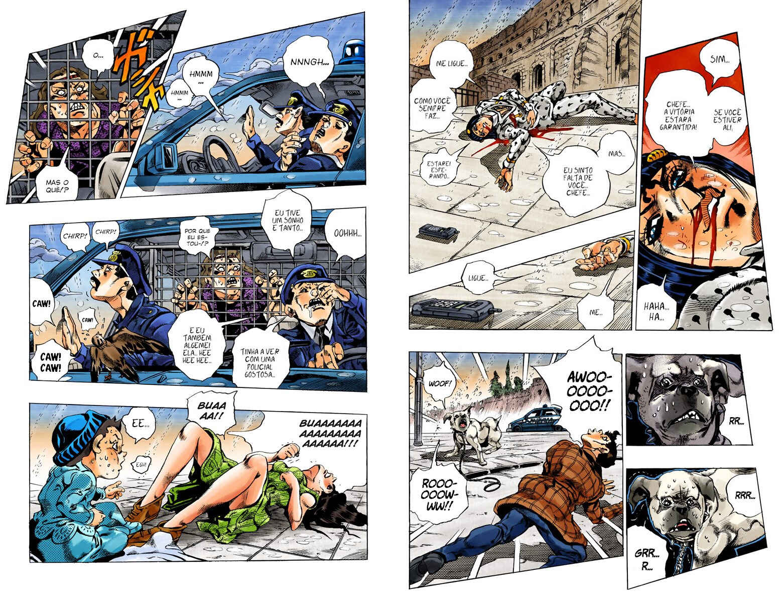 JoJo no Kimyou na Bouken: Part 5 - Ougon no Kaze Color-ban Chapter 138 - Page 10