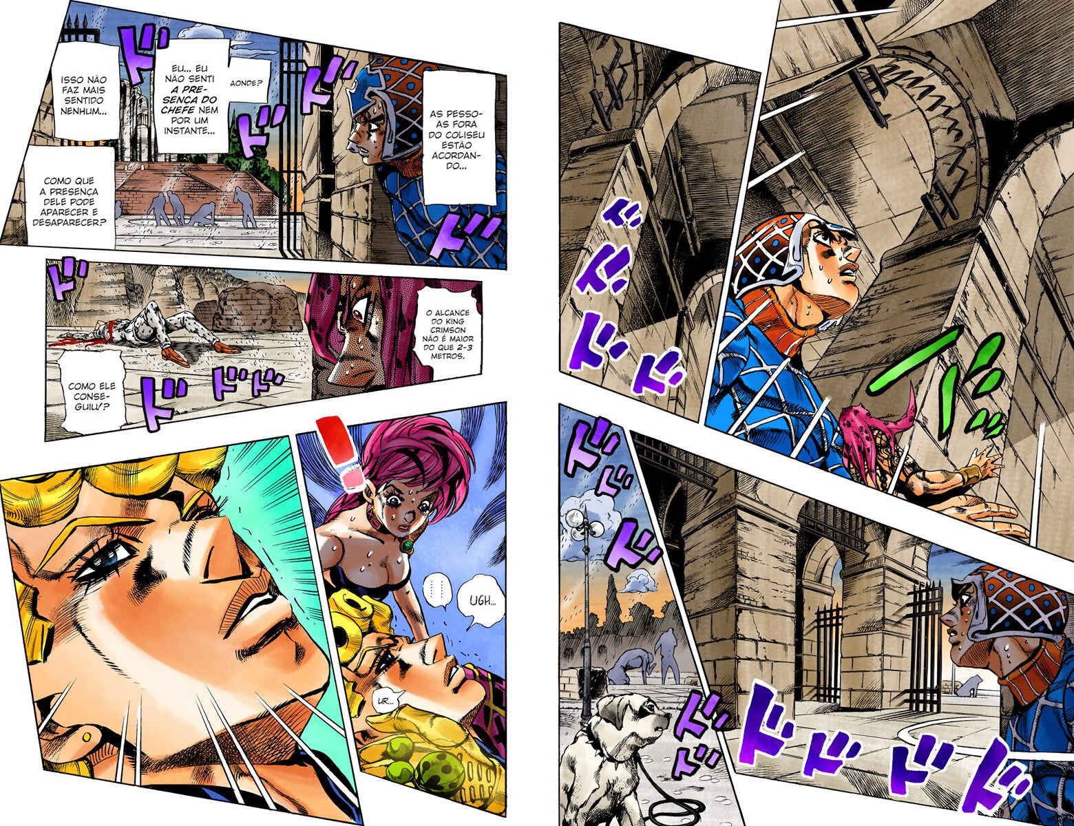 JoJo no Kimyou na Bouken: Part 5 - Ougon no Kaze Color-ban Chapter 138 - Page 2