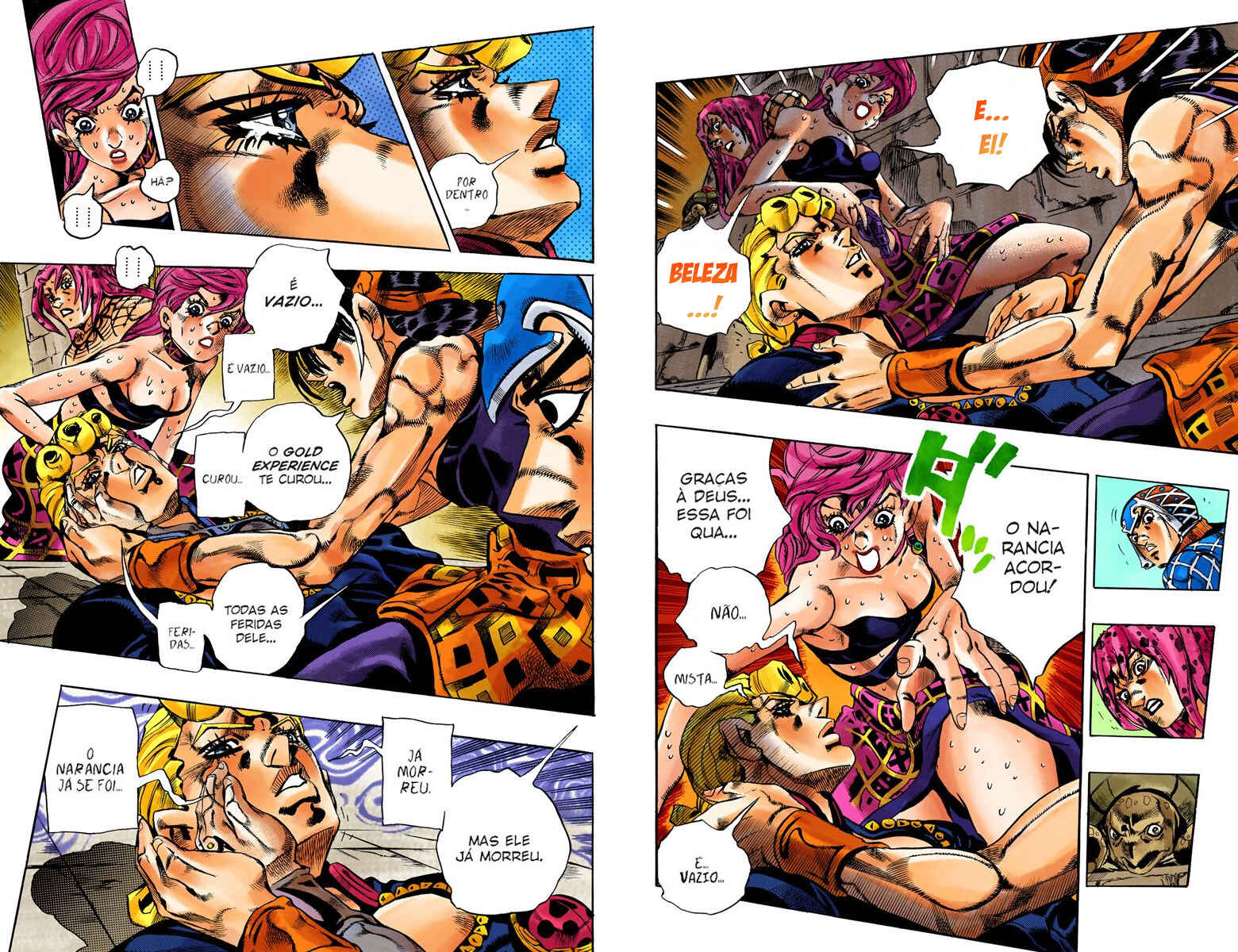 JoJo no Kimyou na Bouken: Part 5 - Ougon no Kaze Color-ban Chapter 138 - Page 3
