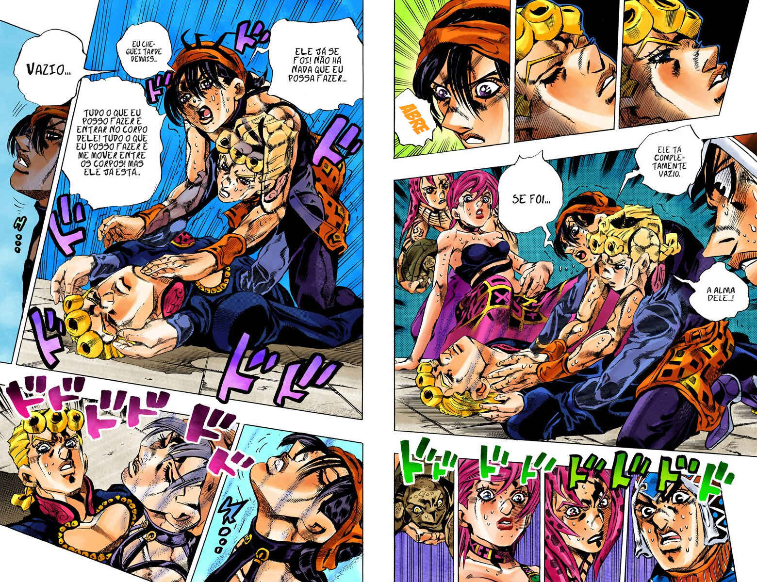 JoJo no Kimyou na Bouken: Part 5 - Ougon no Kaze Color-ban Chapter 138 - Page 4