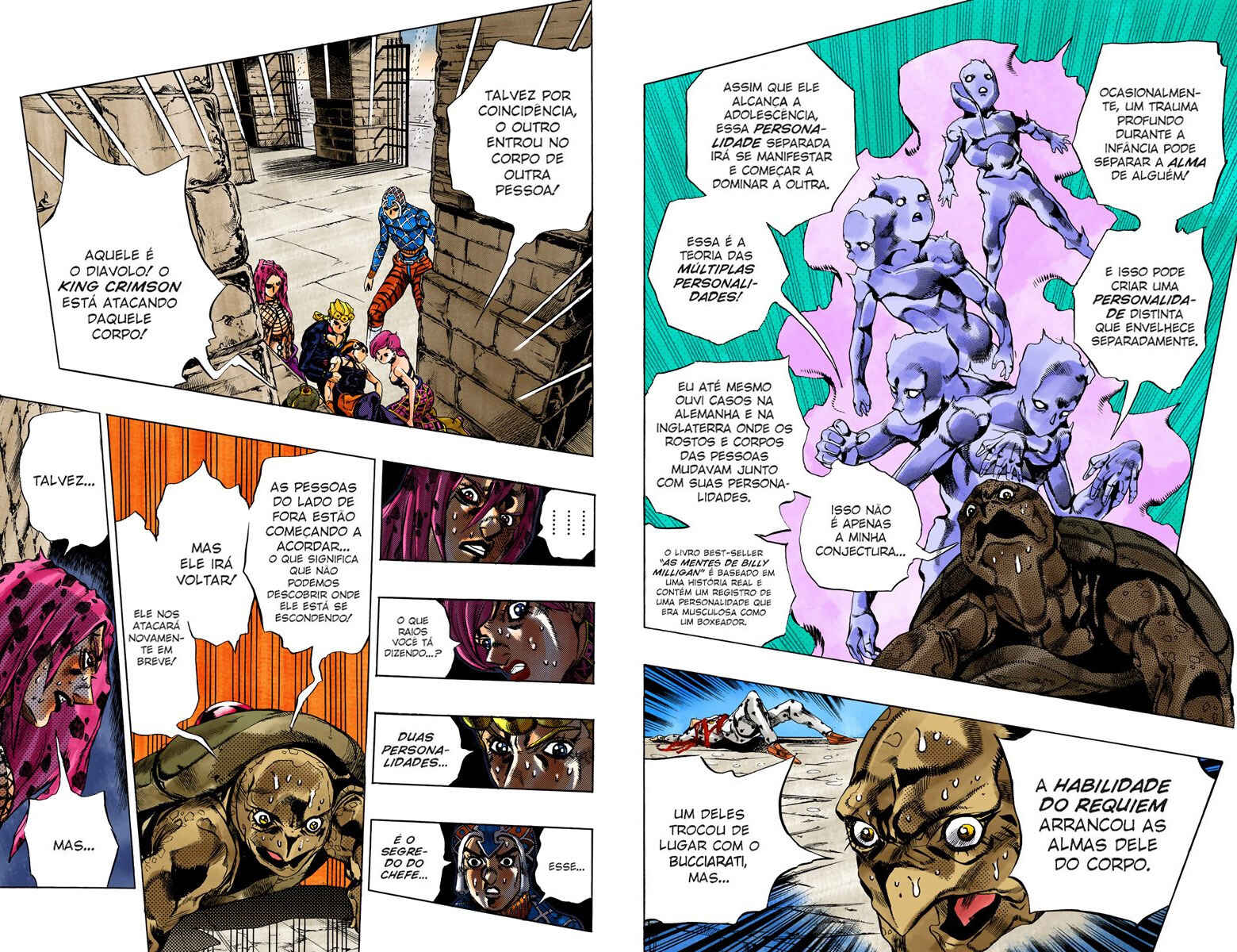 JoJo no Kimyou na Bouken: Part 5 - Ougon no Kaze Color-ban Chapter 138 - Page 6
