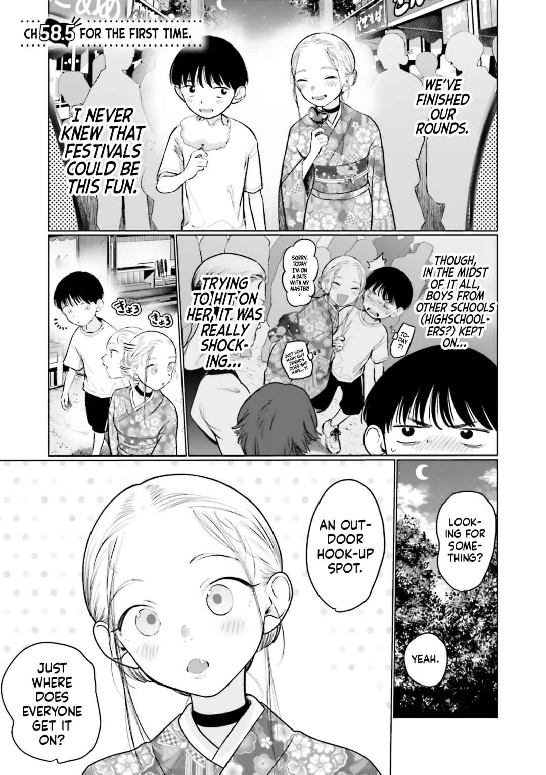Sasha-chan to Classmate Otaku-kun Chapter 58.5 - Page 1