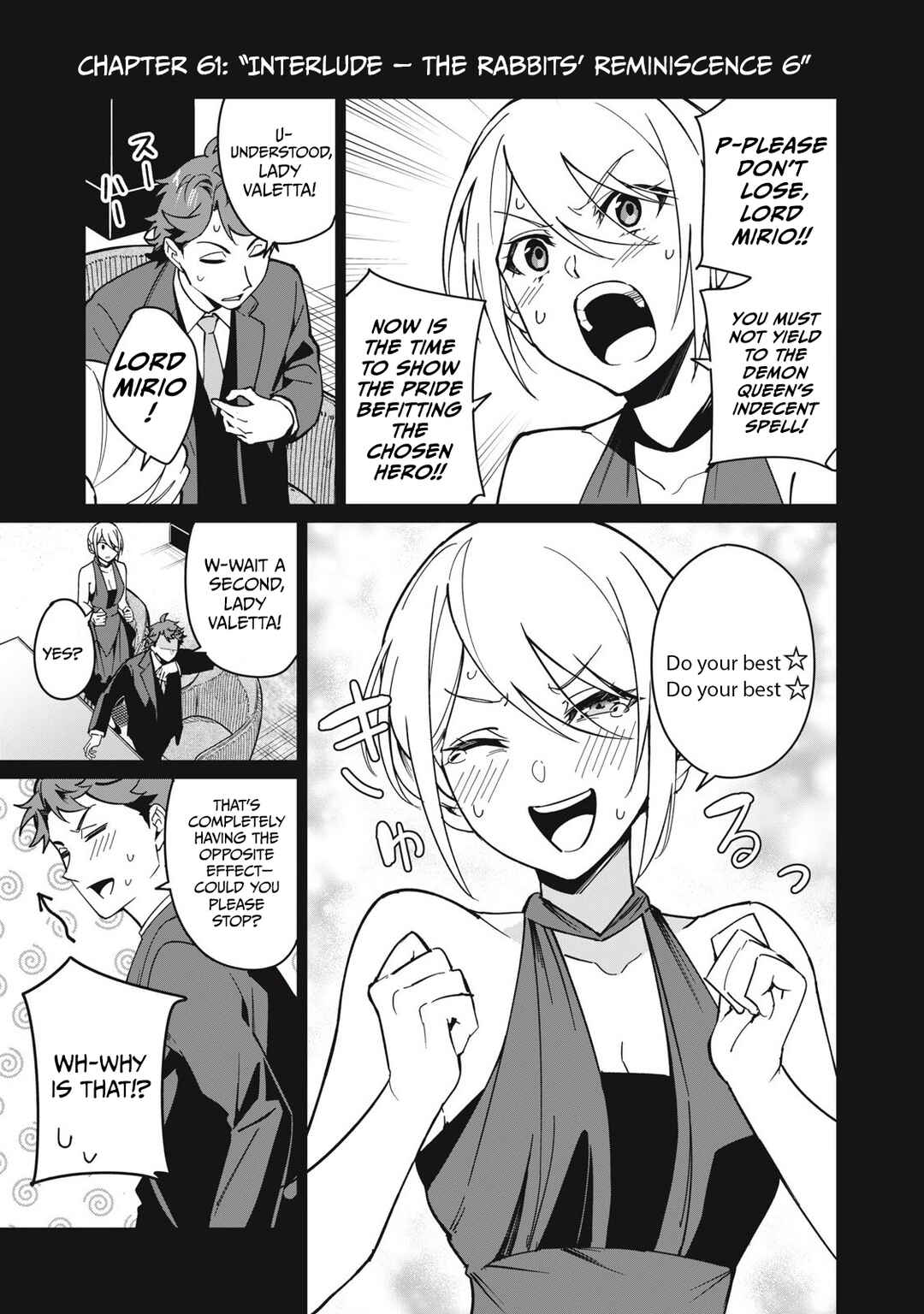 Biryuu Enshoutan ~Jikokouteikan ga Gekitei na Dragon-kyuu Bishoujo Maou wo, Yuusha ga Icharabu de Taijisuru Ohanashi~ Chapter 61 - Page 2