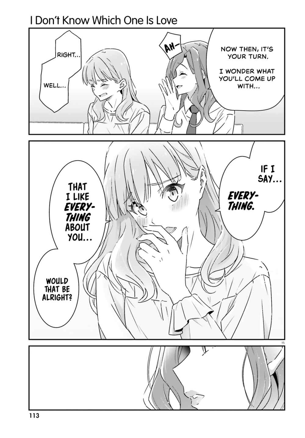 Dore ga Koi ka ga Wakaranai Chapter 10 - Page 14