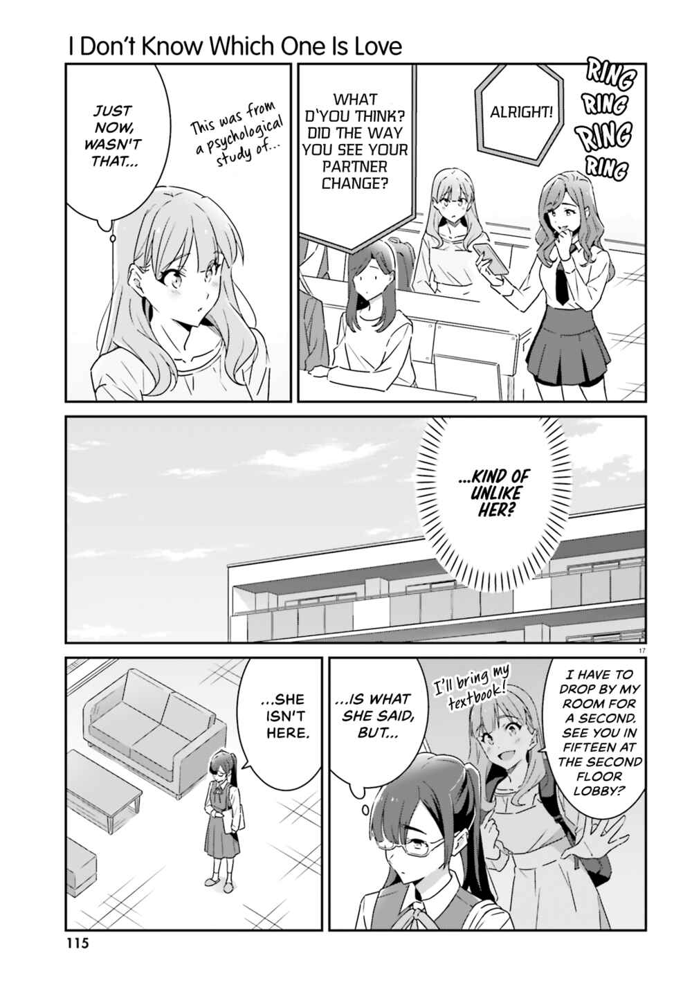 Dore ga Koi ka ga Wakaranai Chapter 10 - Page 16