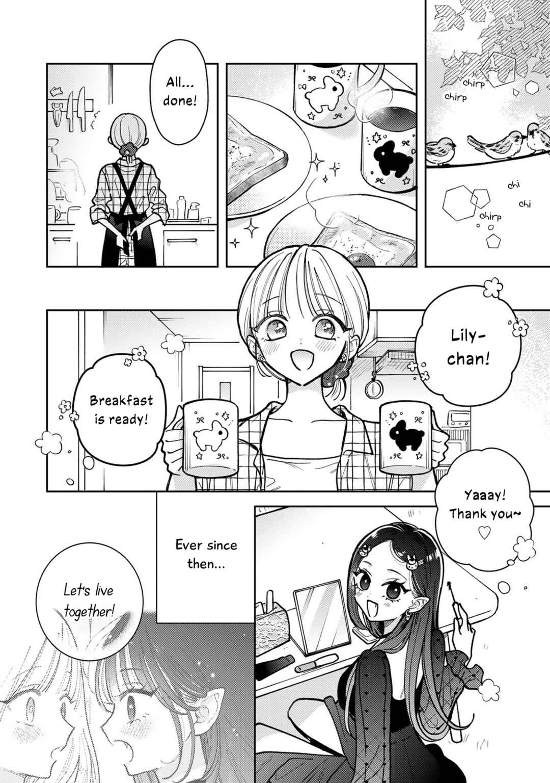 Akumade Amai Watashi no Kanojo Chapter 19 - Page 2