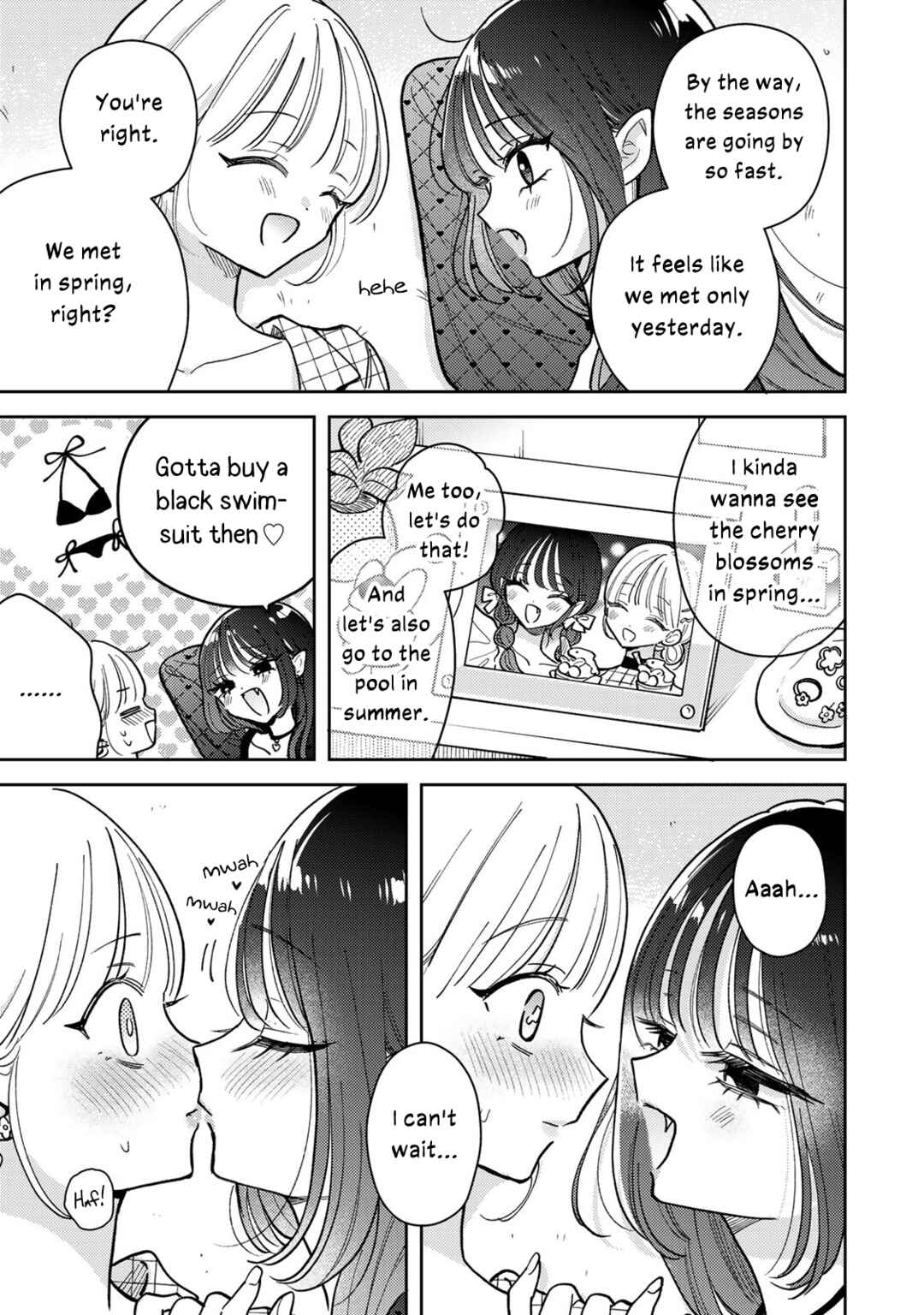 Akumade Amai Watashi no Kanojo Chapter 19 - Page 7
