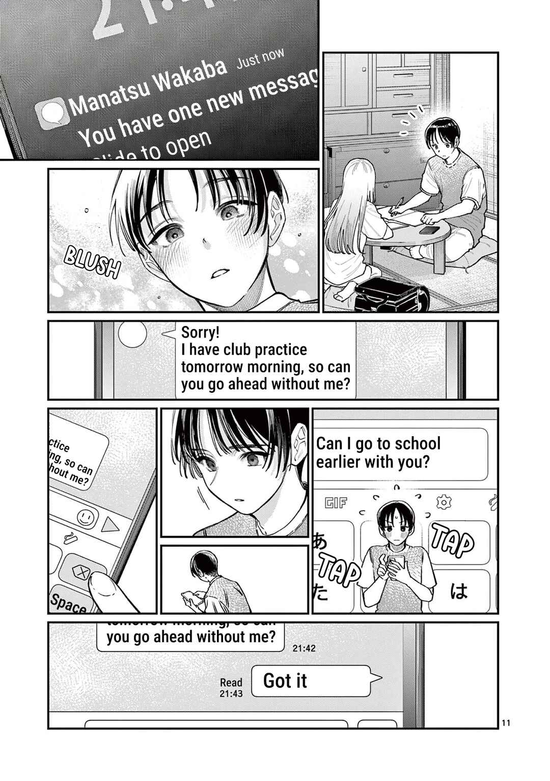 Wakaba-san Chi no Aoi Koi Chapter 32 - Page 11