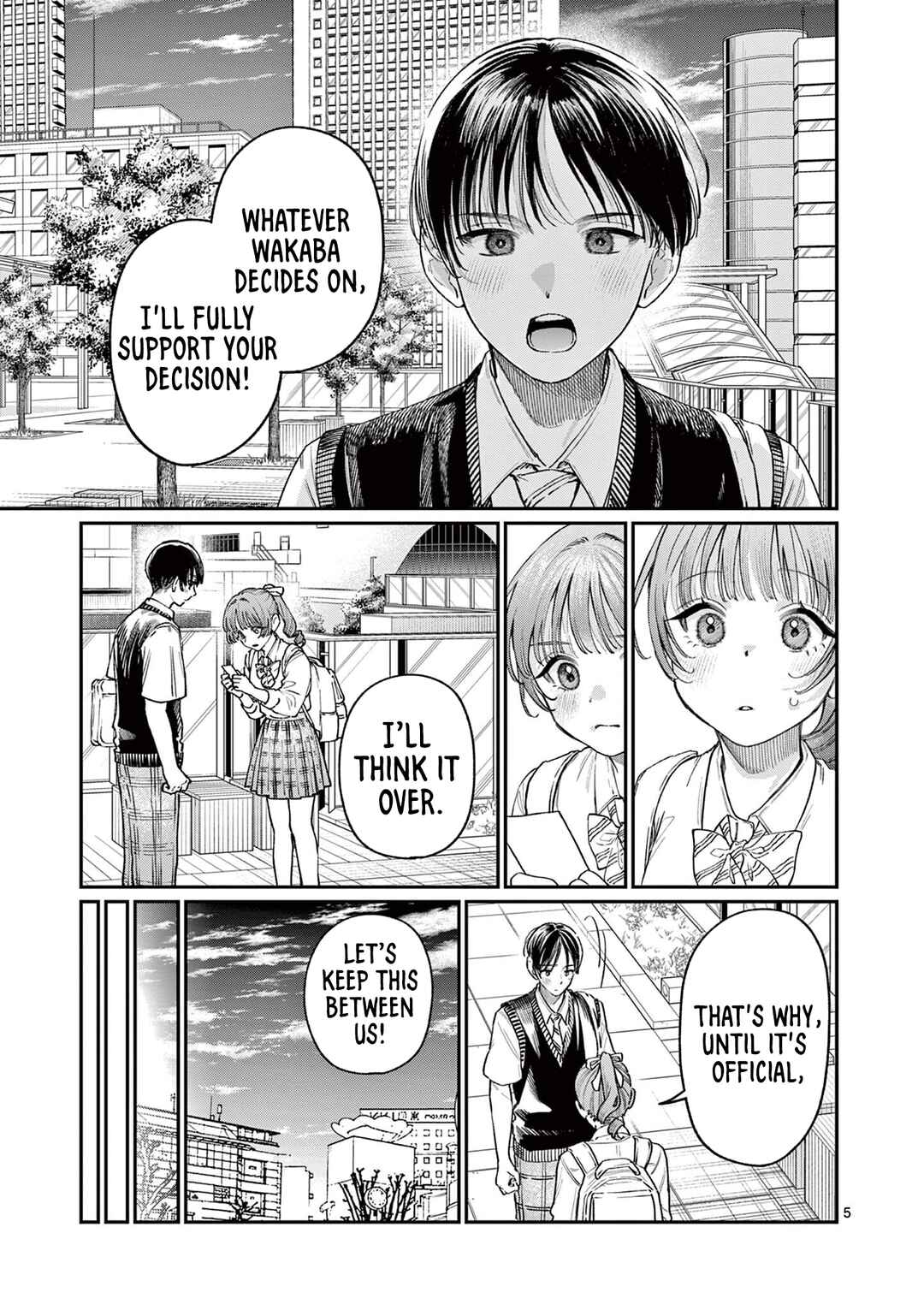 Wakaba-san Chi no Aoi Koi Chapter 32 - Page 5
