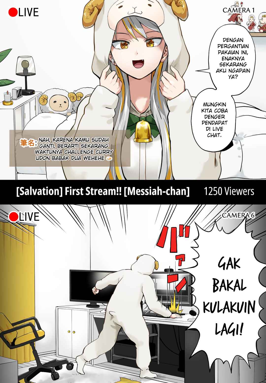 Kyuusai Kei Vtterer ✟ Messiah-chan Chapter 5 - Page 2