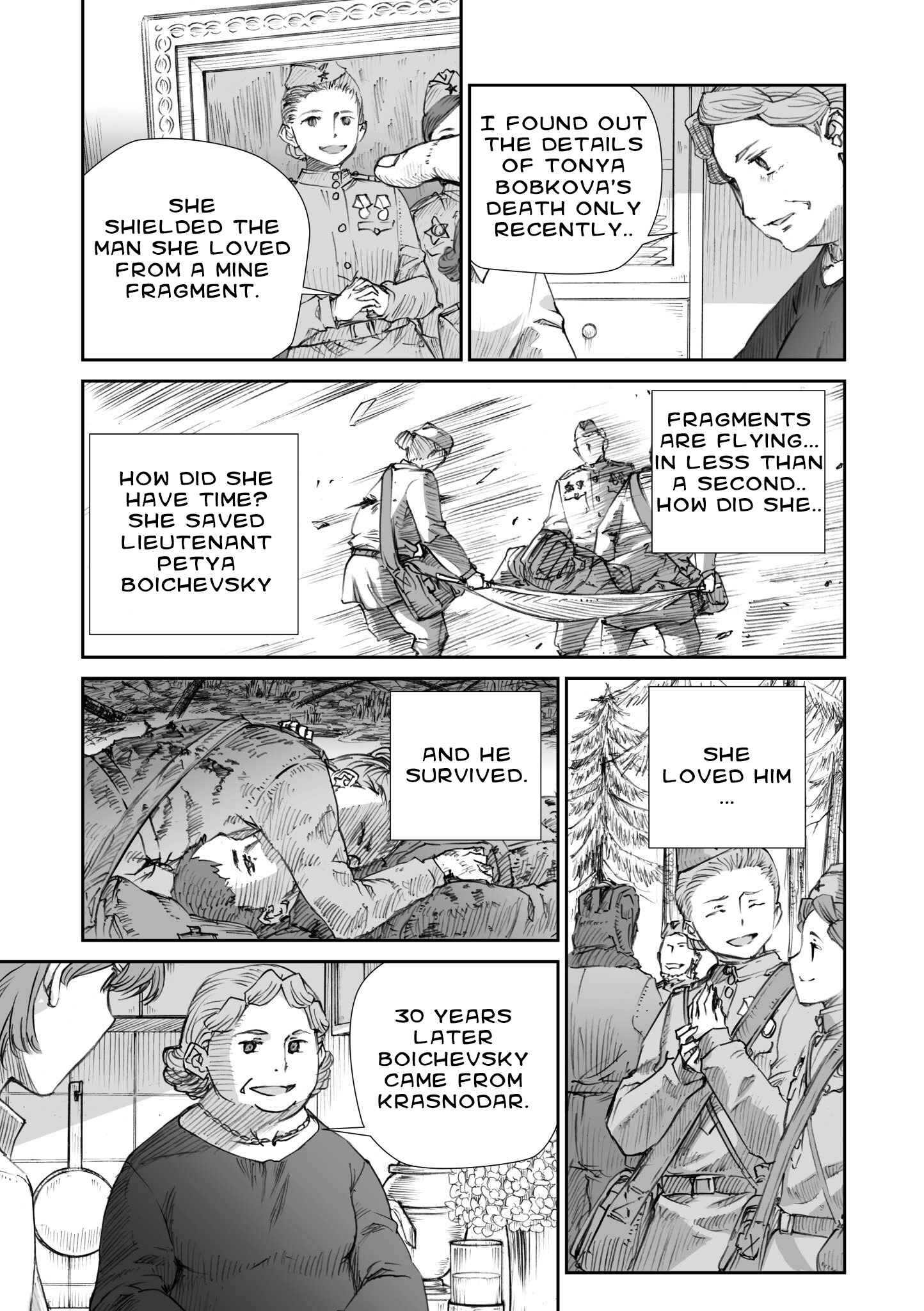 Sensou wa Onna no Kao wo Shiteinai Chapter 11.3 - Page 11
