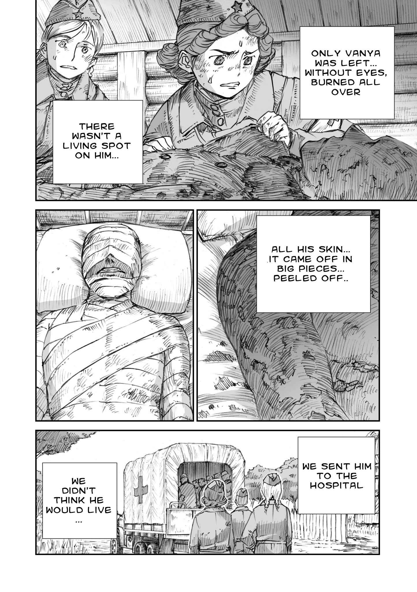 Sensou wa Onna no Kao wo Shiteinai Chapter 11.3 - Page 18