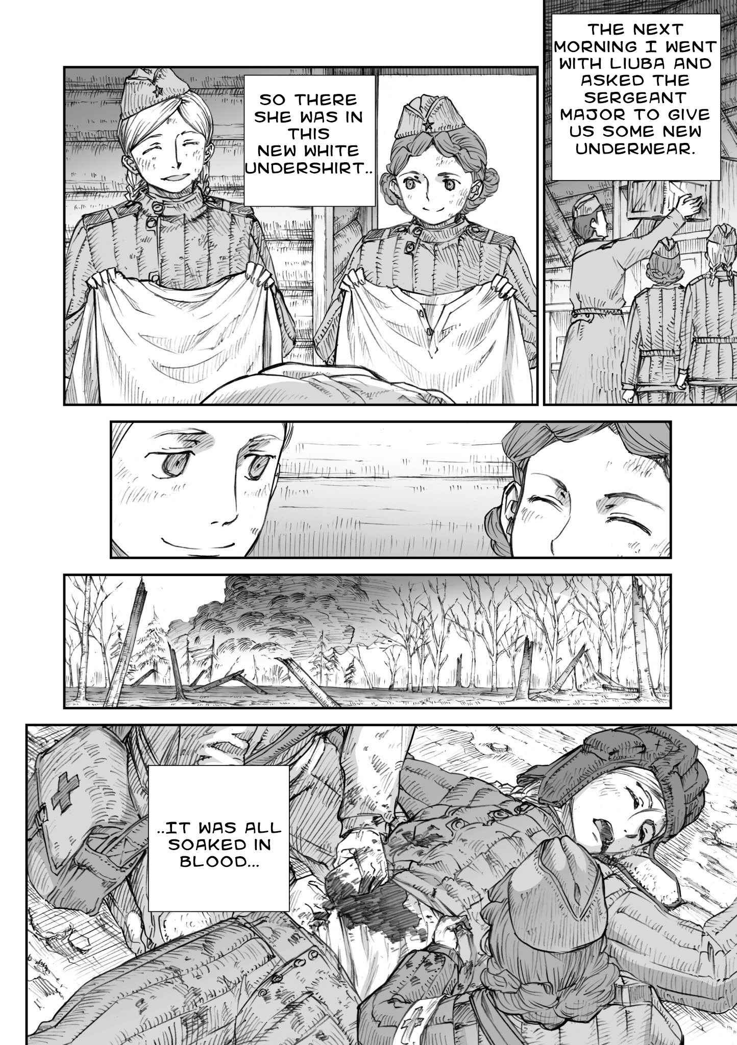Sensou wa Onna no Kao wo Shiteinai Chapter 11.3 - Page 4